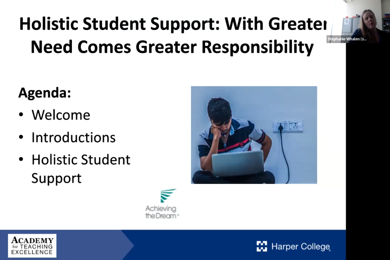 olistic Student Support – With Greater Needs Comes Greater Responsibility