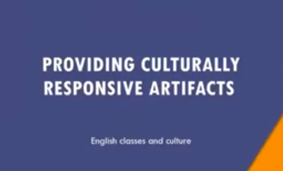 Providing Culturally Responsive Artifacts with ICC