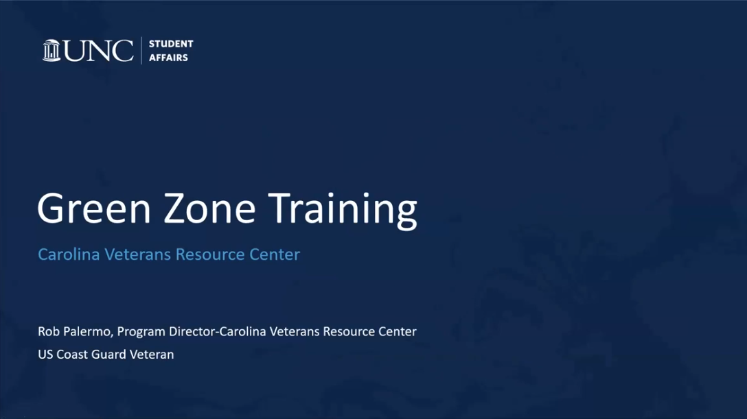 Green Zone Training